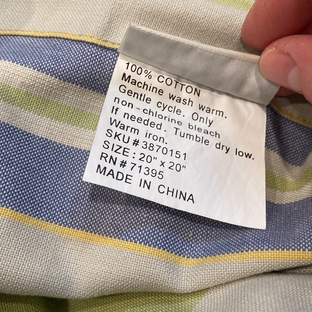 Pottery Barn Pillowcases